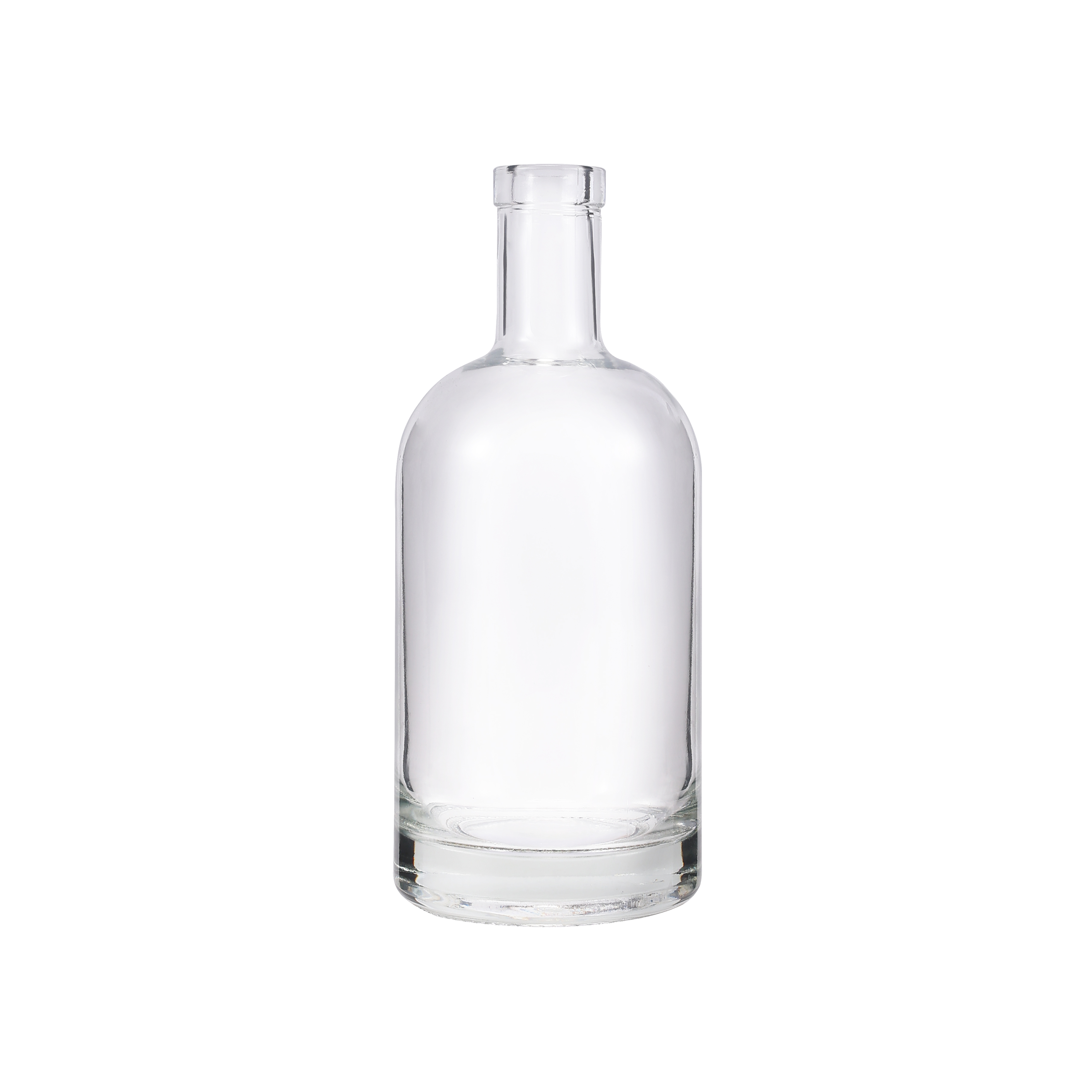 200ml 375ml 500ml 750ml 1000ml Round Empty Flint Glass Liquor Wine Gin Whisky Vodka Tequila Glass Bottle 