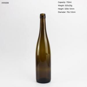Screw Top 750ml Red Wine Bottle In Stock