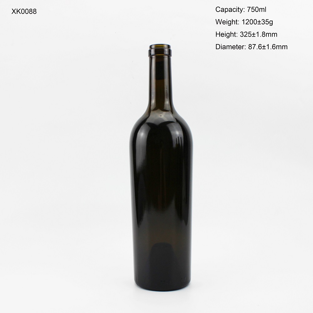 1200g Heavy 750ml Wine Bottle Stocked