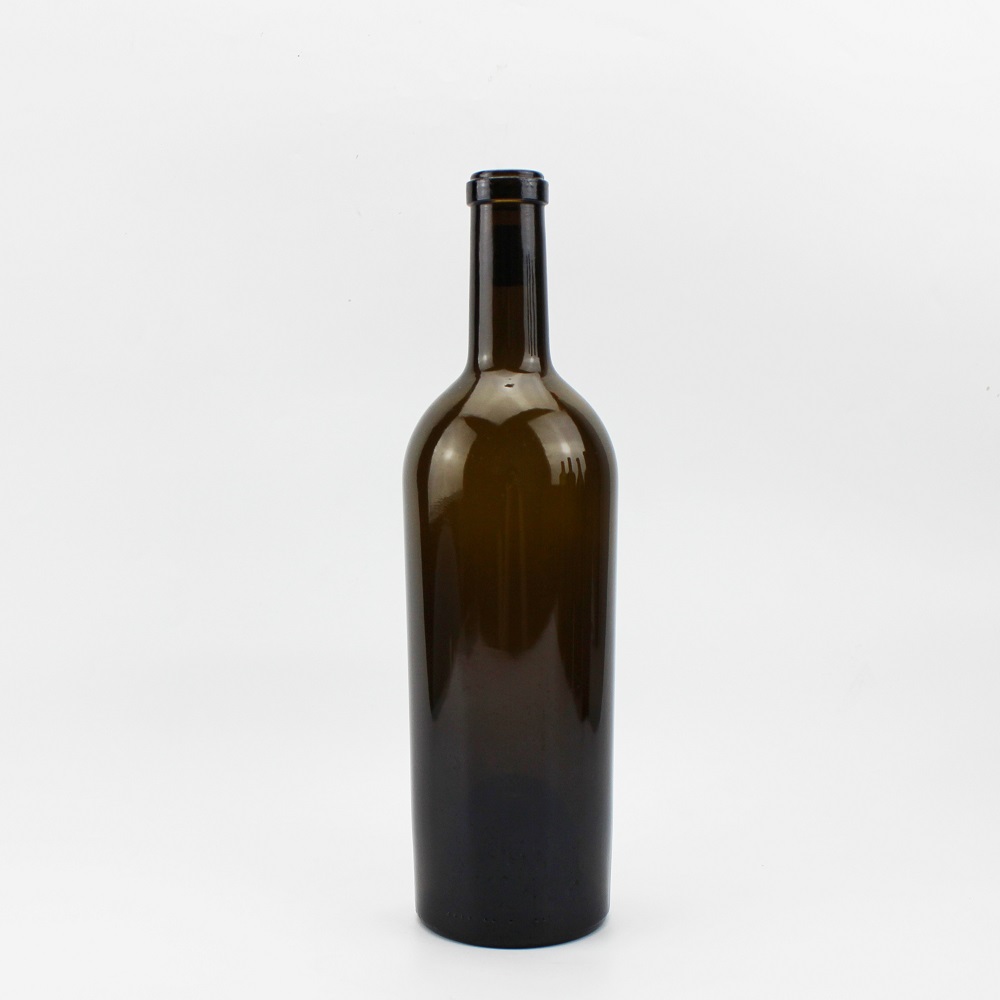 2021 Cork Top Antique Green Wine Bottle 750ml Bordeaux