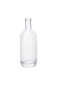 200ml 375ml 500ml 750ml 1000ml Transparent Round Empty Flint Glass Liquor Wine Vodka Tequila Bottl