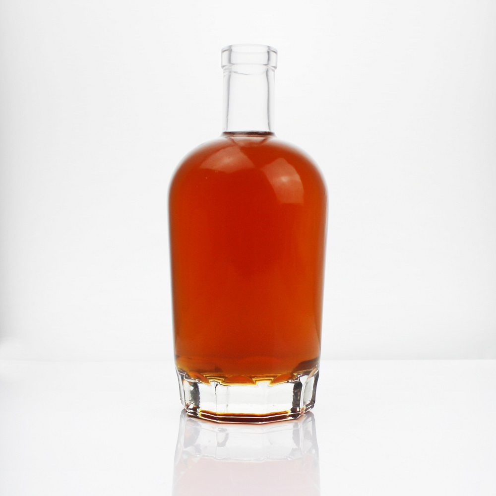 Wholesale High Quality Luxury Class 750ml Glass Bottle For Spirit Liquor