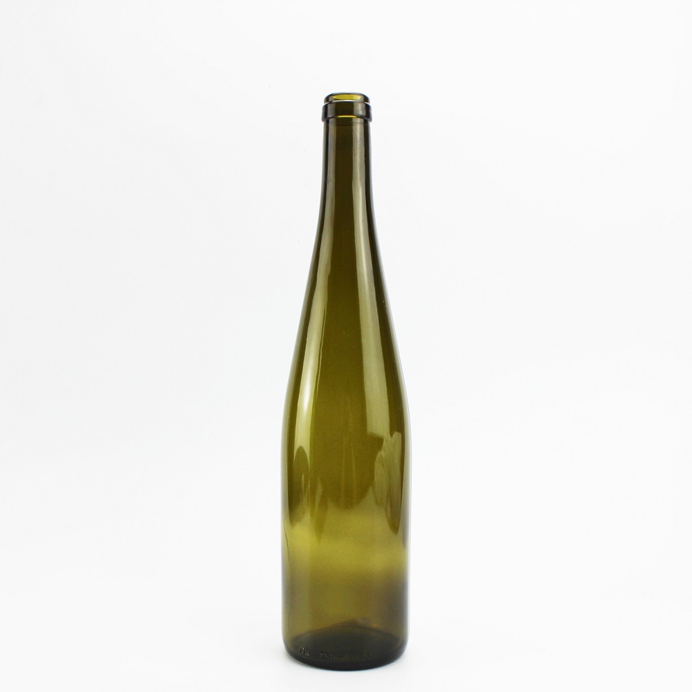 Cork Top Dark Green Bordeaux 750ML 500ML Wine Glass Bottle